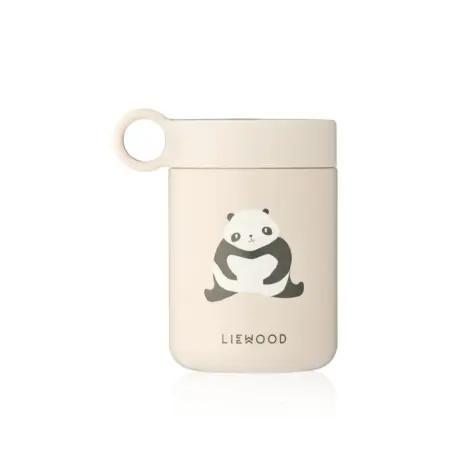 Liewood - Kiani Printed Food Jar - Panda / Sandy