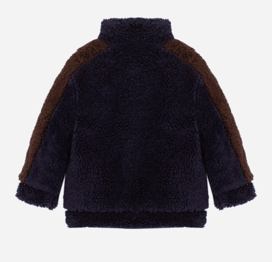 Patachou - bontjas met elegante details - marineblauw COPY