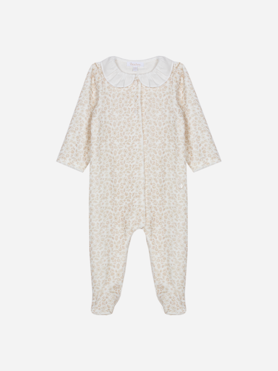 Patachou - pyjama met bloemenprint - beige
