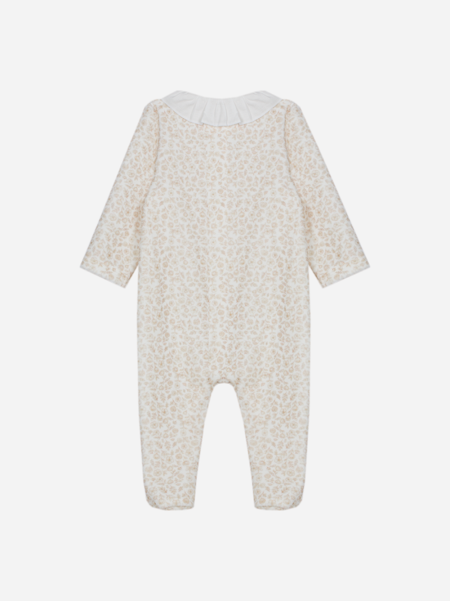 Patachou - pyjama met bloemenprint - beige