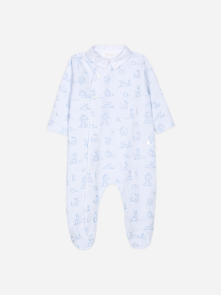 Patachou - pyjama met voetjes - indigoblauw