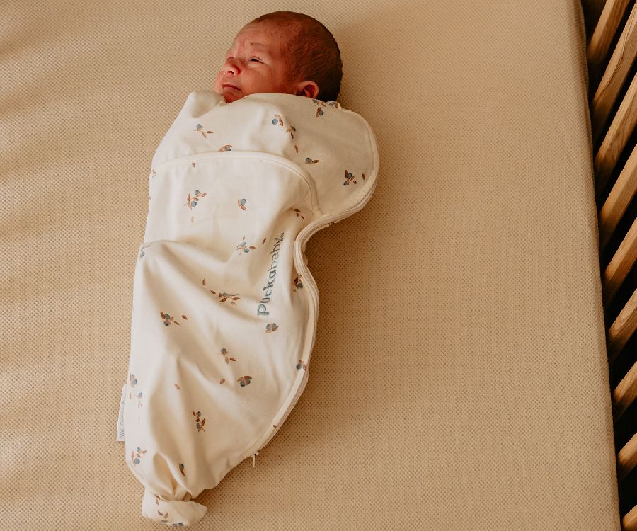 Puckababy - The Original - Piep - 0/3 M - Blue Berry - Cotton