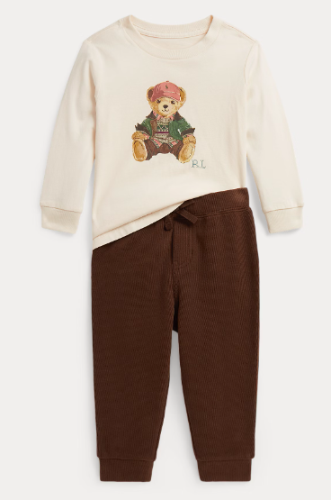 Ralph Lauren - tshirt met polo bear en broek