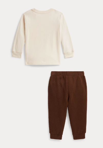 Ralph Lauren - tshirt met polo bear en broek