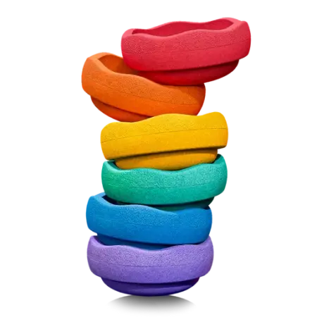 Stapelstein - Original Mini rainbow Classic