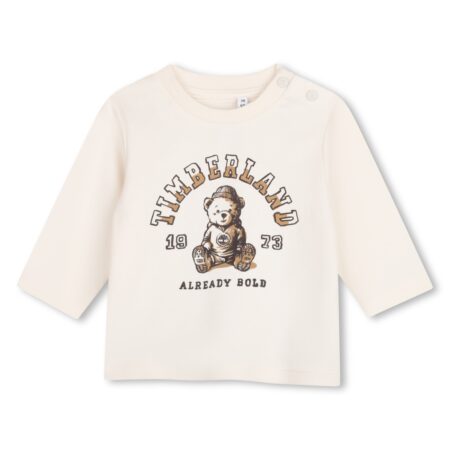 Timberland - T-shirt met lange mouwen - wit