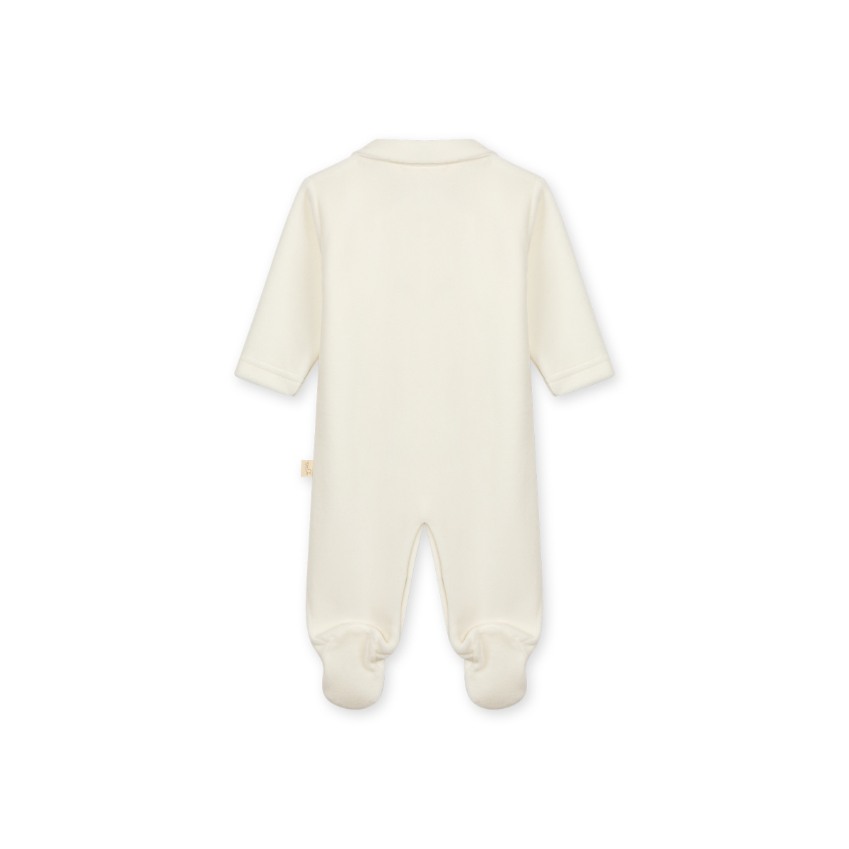 Baby Gi - pyjama met bloemetje - ivoor wit