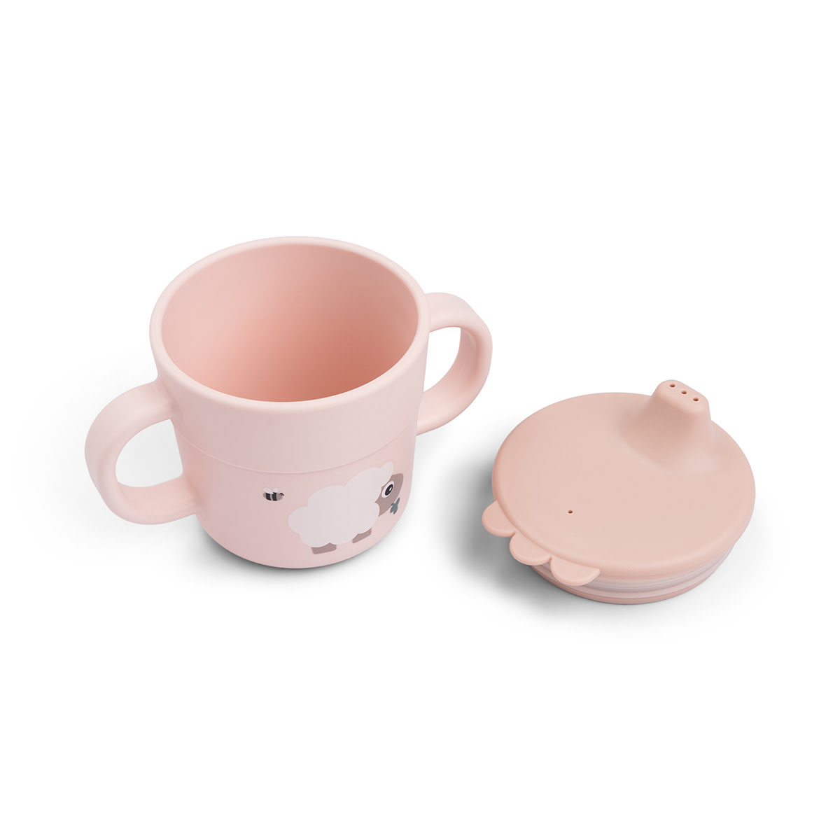 Done by Deer - Foodie spout cup Tiny farm Powder