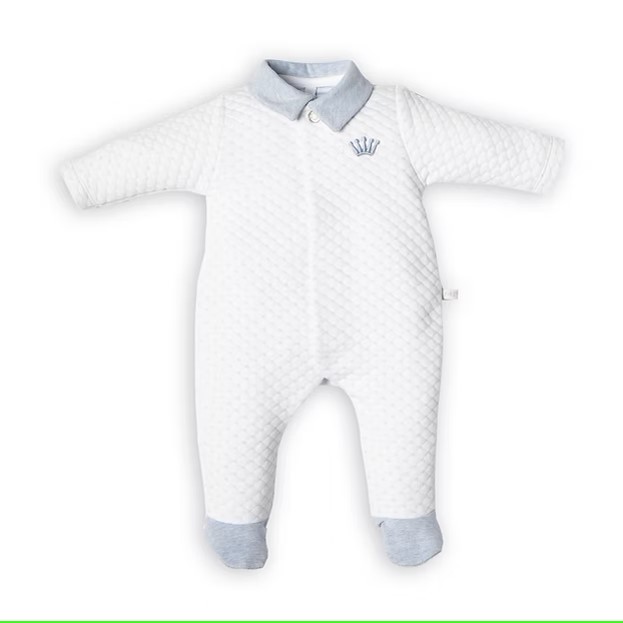 First - Azzuro Rompersuit - Blauw