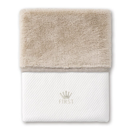 First - blanket LIO ETHNIC WHITE - white-beige