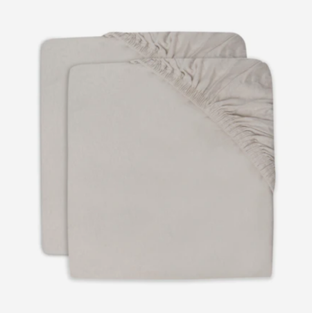 Jollein - Hoeslaken Jersey 40/50x80/90cm Nougat (2pack)