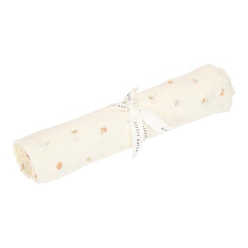 Little Dutch - Swaddle doek hydrofiel 120 x 120 Forest Treasures