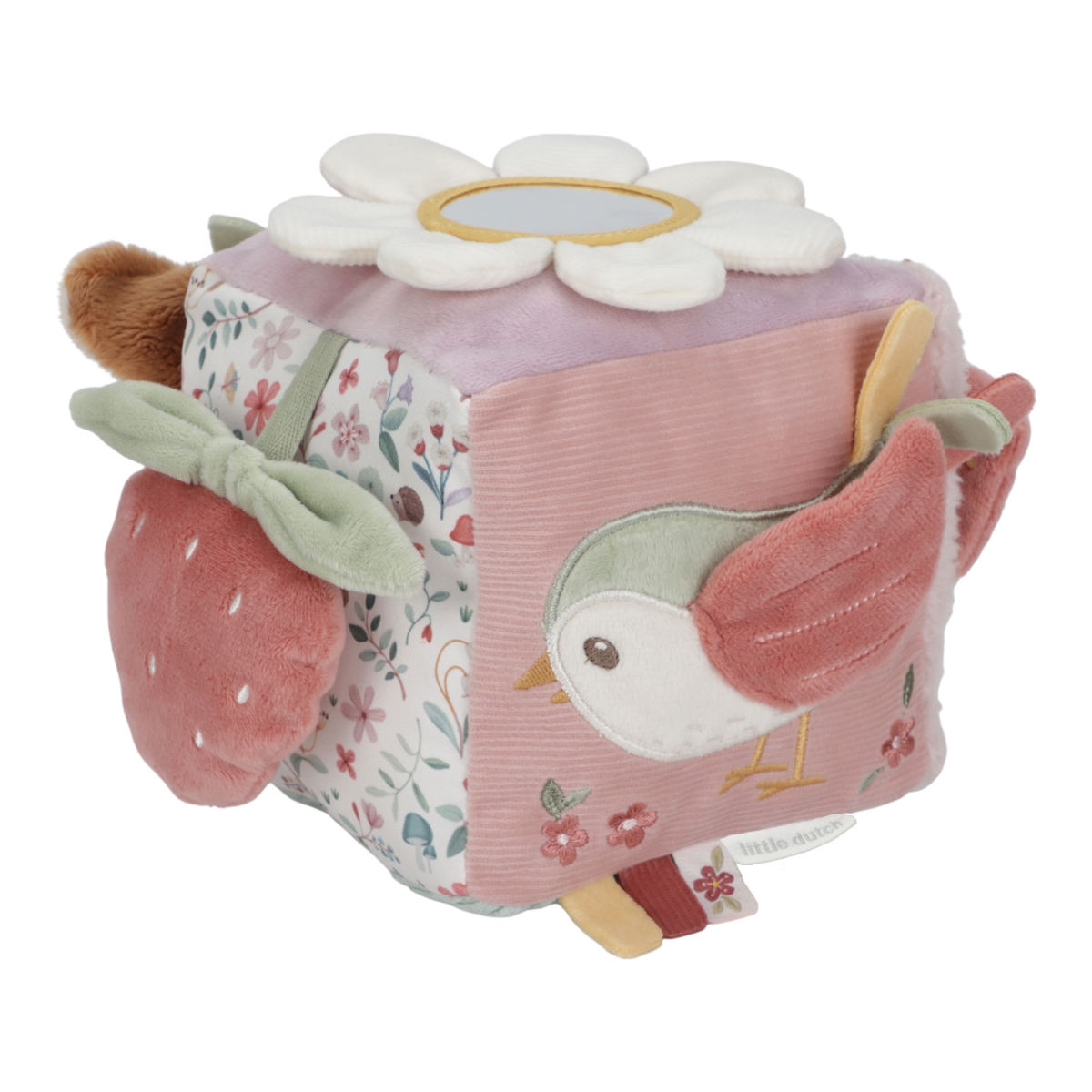 Little Dutch Toys - Zachte Activiteitenkubus - Fairy Garden GRS