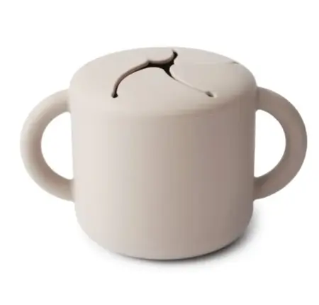 Mushie - Snack Cup - Ivory