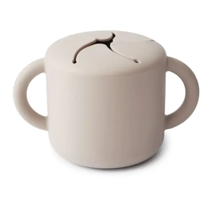 Mushie - Snack Cup - Ivory