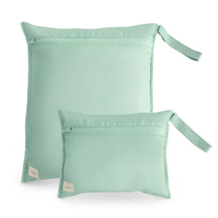 Mushie - Water Resistant Wet Bags - Roman Green