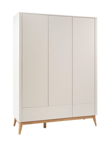 Pinio - Seth - 3-door wardrobe - Champagne
