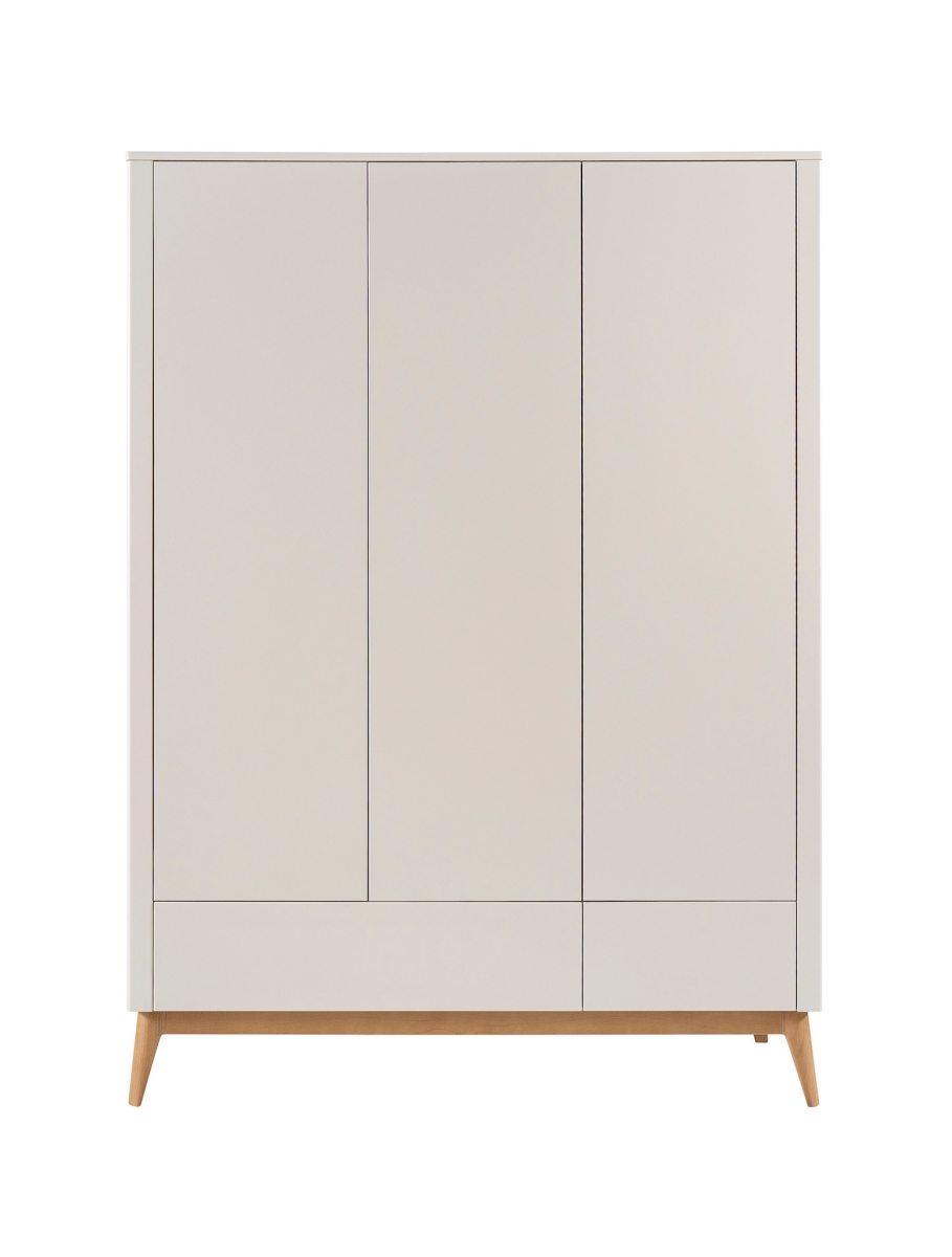 Pinio - Seth - 3-door wardrobe - Champagne