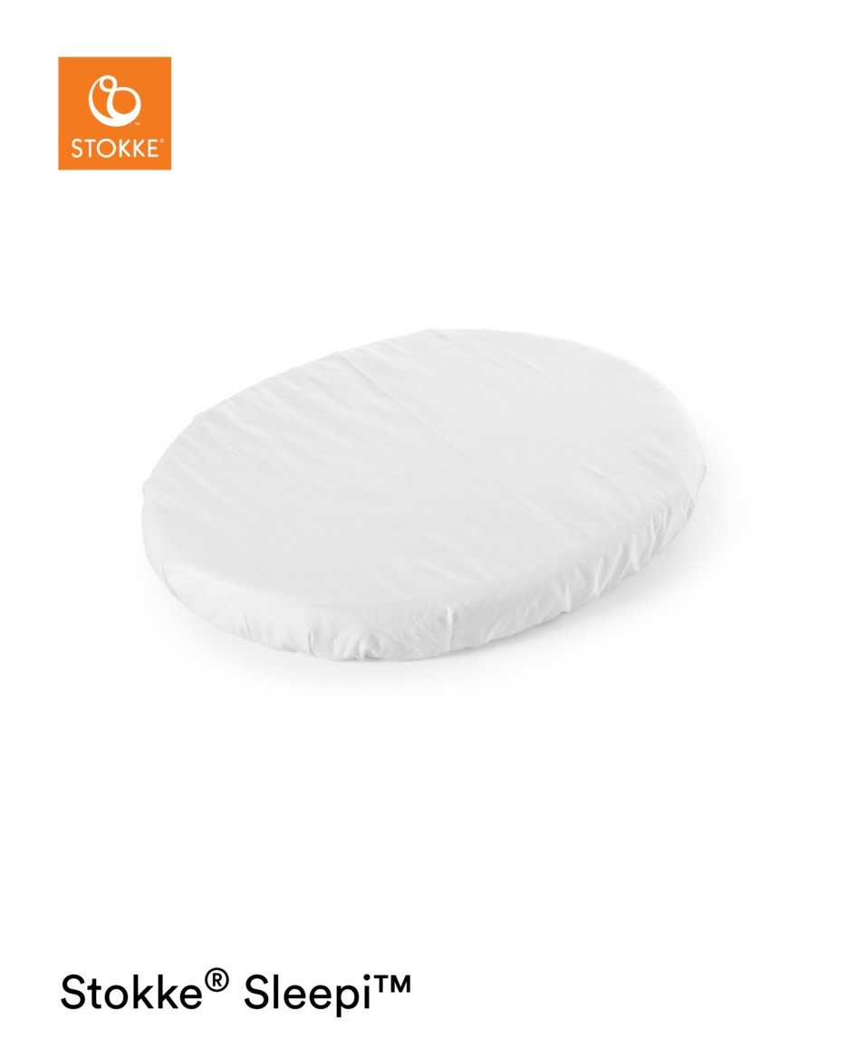 Stokke - Sleepi Mini Fitted Sheet White
