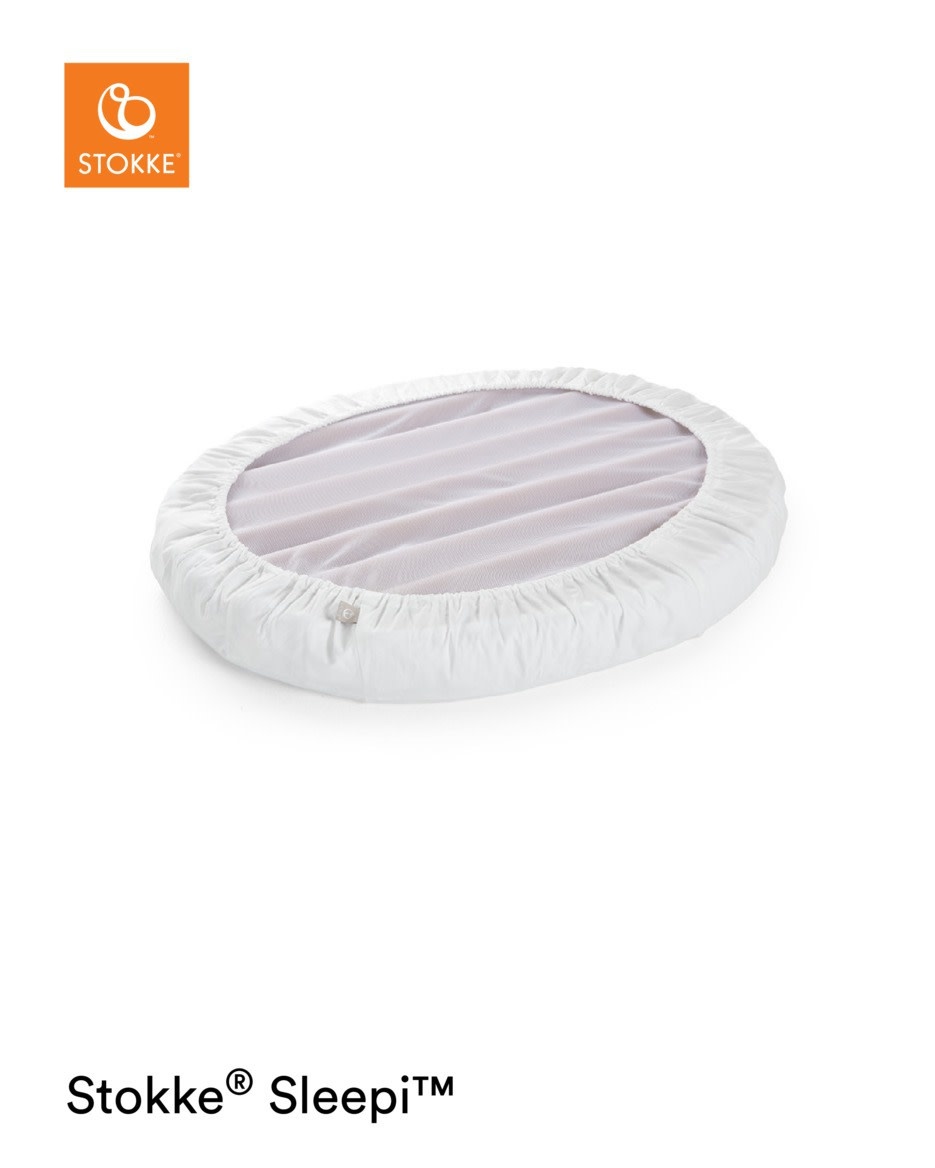 Stokke - Sleepi Mini Fitted Sheet White