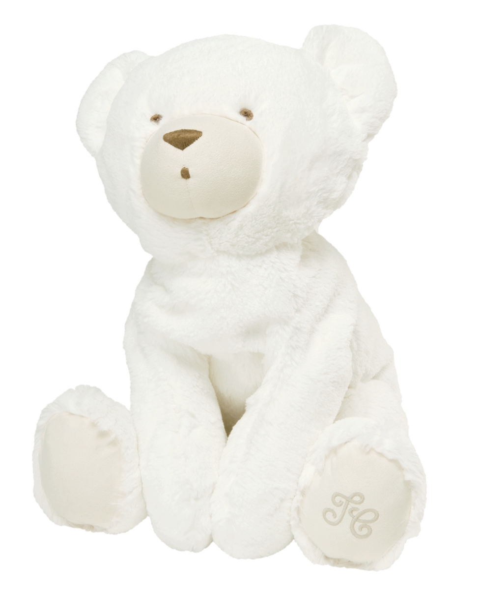 Tartine et Chocolat - PROSPER, the polar bear Fur Soft Toy 90 cm Ivory