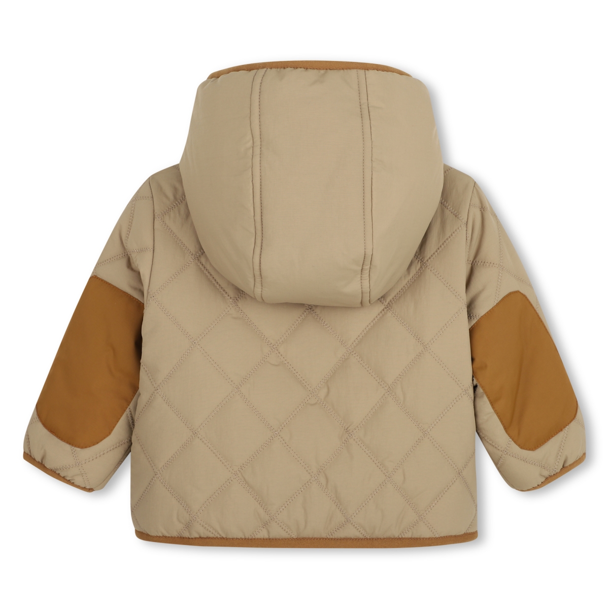 Timberland - omkeerbare jas met capuchon - kaki