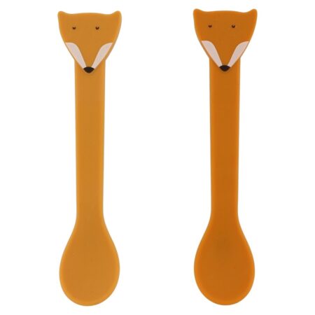 Trixie - Siliconen lepel 2-pack - Mr. Fox