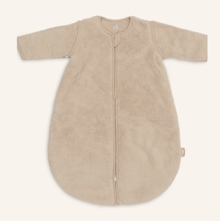 Jollein - Slaapzak met afritsbare mouw Rond 60cm Fluffy - Sand