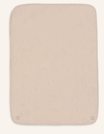 Jollein - deken wieg 75 x 100 cm reversible basic sherpa - outmeal