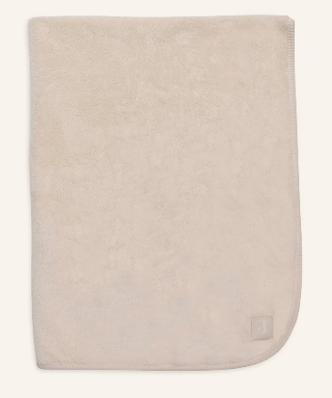 Jollein - deken wieg 75 x 100 cm reversible basic sherpa - outmeal