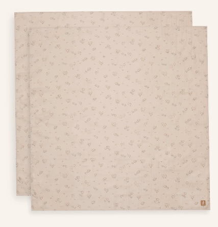 Jollein - hydrofiele doek large 115 x 115 cm (2stuks) - wooly