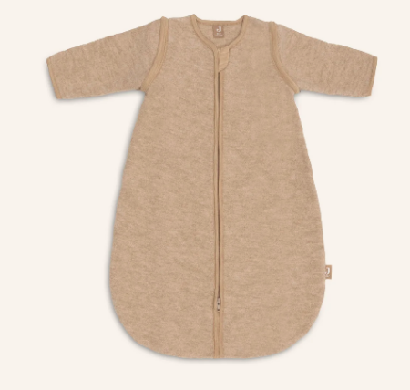 Jollein - slaapzak met afritsbare mouw 60 cm - naturel