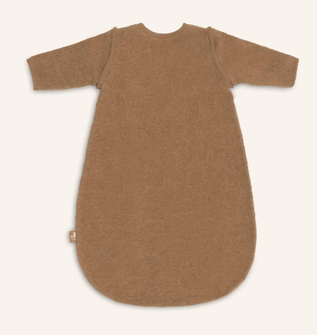 Jollein - slaapzak met afritsbare mouw 70 cm - donker hazelnootbruin