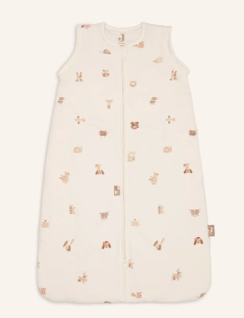 Jollein - slaapzak met afritsbare mouw 90 cm - animal friends