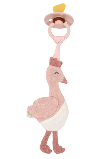 Little Dutch - Speendoekje Flamingo - Roze
