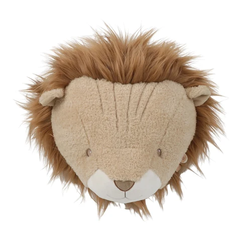 Little Dutch Toys - Safari Friends - Dierenkop Leeuw - Geel