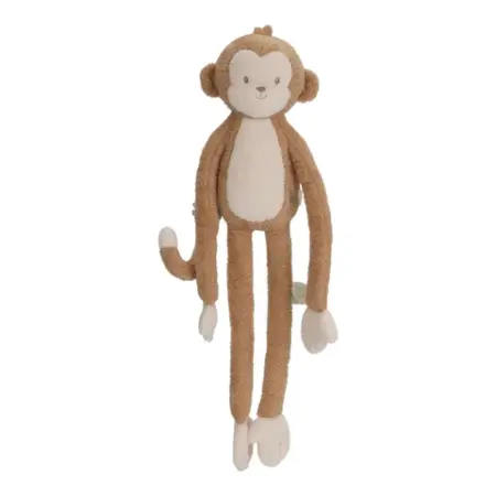 Little Dutch Toys - Safari Friends - Knuffel Slungel Aap XL - Bruin