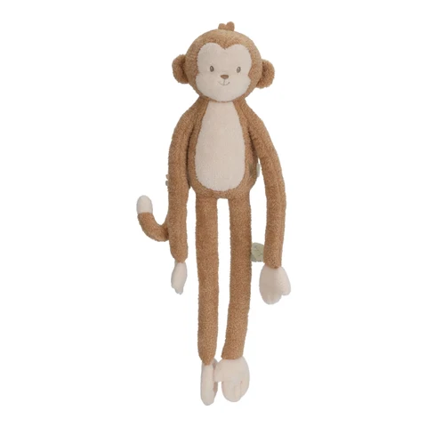 Little Dutch Toys - Safari Friends - Knuffel Slungel Aap XL - Bruin