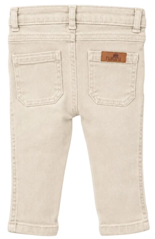 Natini - jeans - licht beige