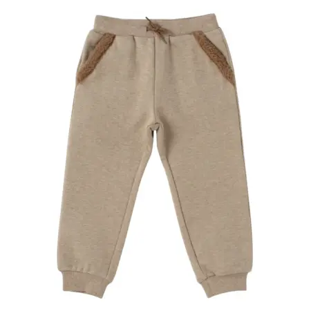 Natini - jogger teddy - beige