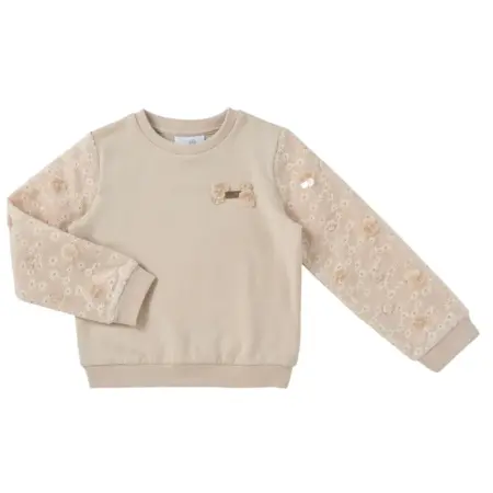 Natini - sweater donna - licht beige