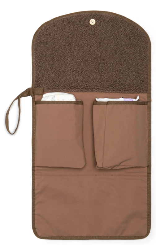 Studio Noos - teddy verschoonmat plus - bruin