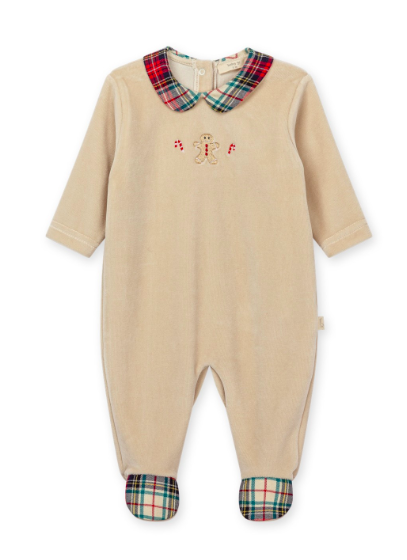 Baby Gi - babypakje met kerstkoekje - beige