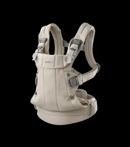 BabyBjörn - Draagzak Harmony - Geweven Mélange Lichtbeige