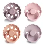 Frigg - Fopspeen 4-Pack - Natuurrubber - Sunset Bliss T1