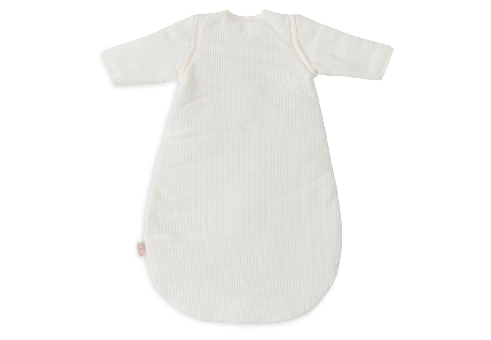 Jollein - Slaapzak met afritsbare mouw Rond 70cm Rib Ivory