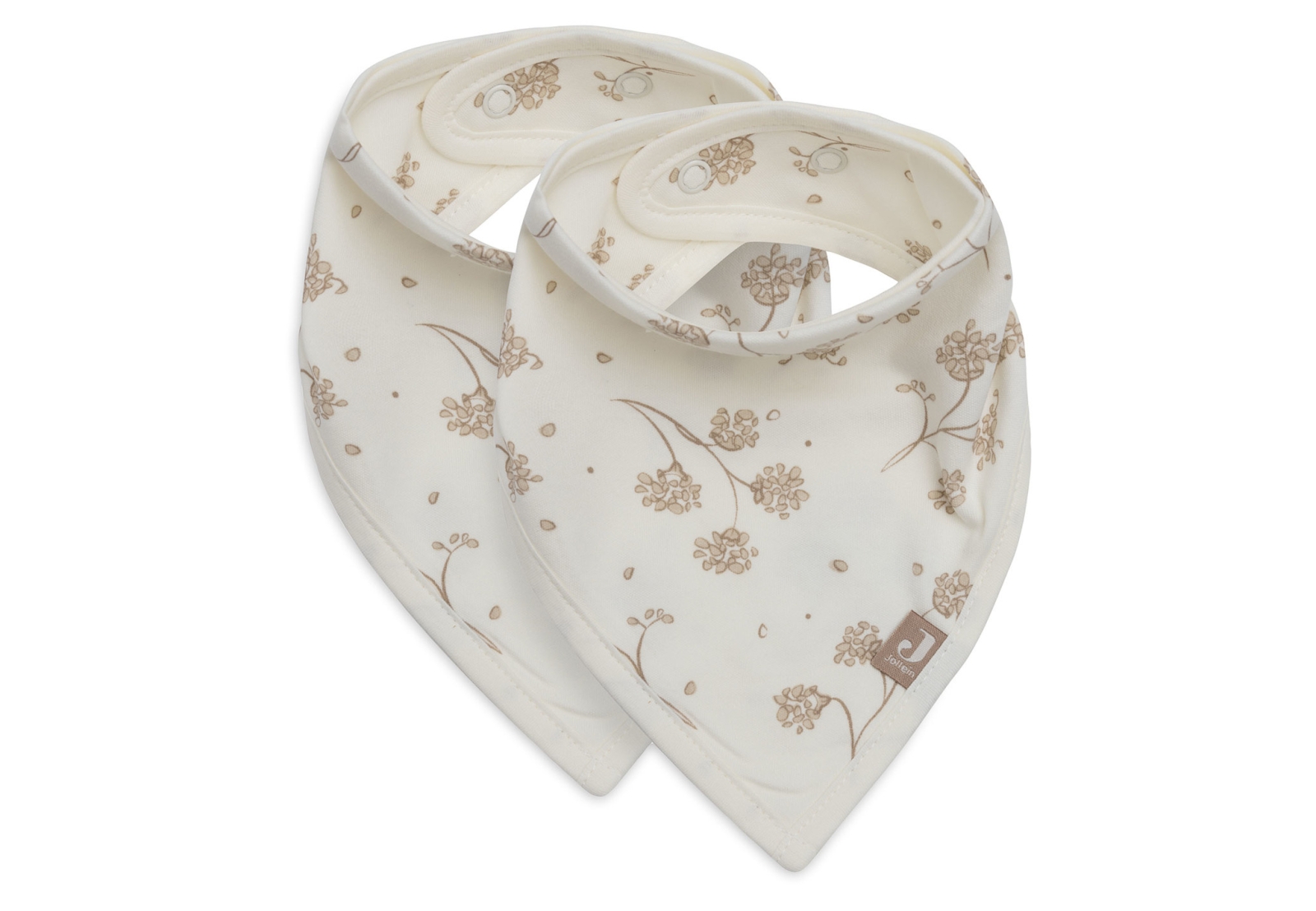 Jollein - Slab Bandana - Leafy Dreams - 2 Stuks