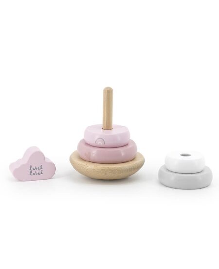 Label Label - Stacking Rings Balance - Pink