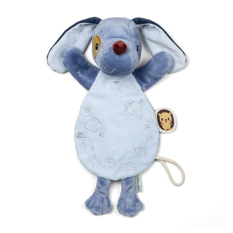 Lilliputiens - Jules Handpop Knuffeldoek Fosforescerend