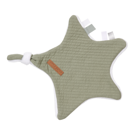 Little Dutch - Knuffeldoek ster Pure Olive